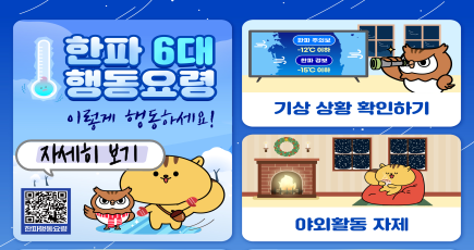 겨울철 한파 대비 국민행동요령