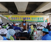 장성군수기 생활체육 게이트볼...