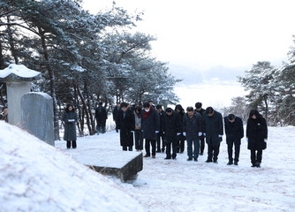 아곡 백수량 백비 참배, 포토갤러리