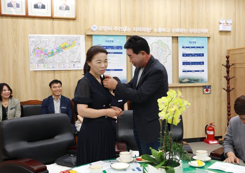 제10대 장성군의회 당선의원 의정활동 사전설명회 이미지 2