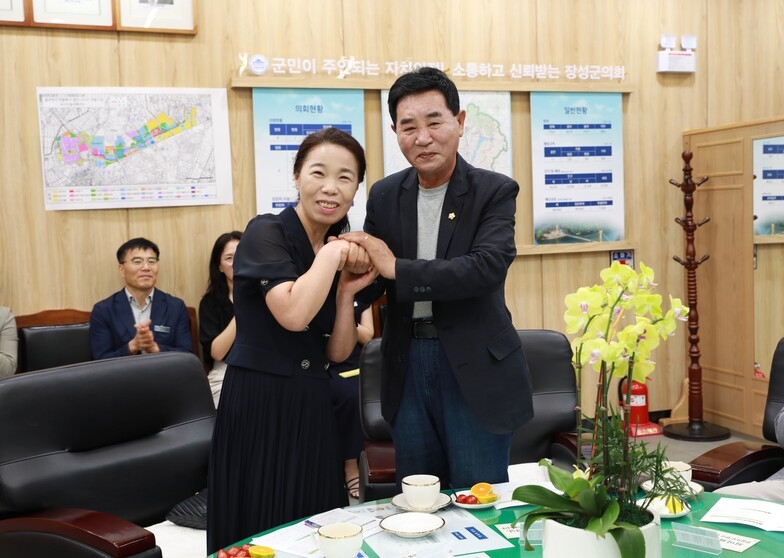 제10대 장성군의회 당선의원 의정활동 사전설명회 이미지 1