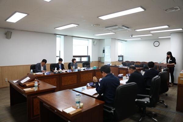 장성군의회 행동강령운영 자문위원회 개최 이미지 1