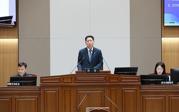 장성군의회, 제375회 임시회 개회 이미지 1