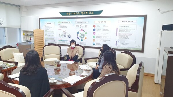 학교 현장 의견수렴 활동(장성여중) 이미지 2