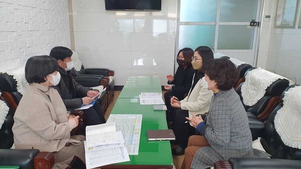 학교 현장 의견수렴 활동(장성중) 이미지 1