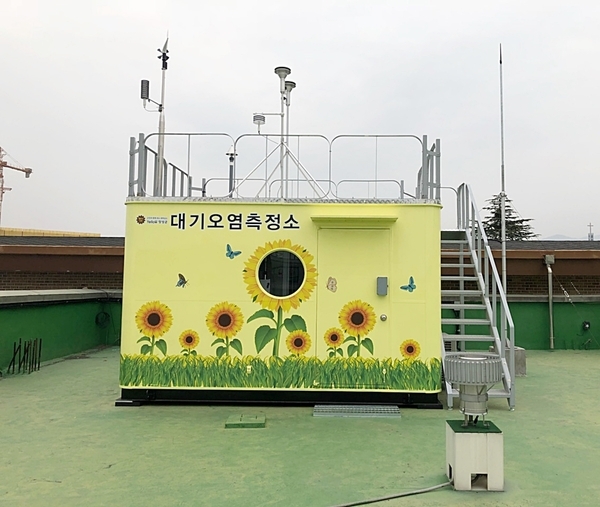 장성군, 대기오염측정망 본격 가동 이미지 1