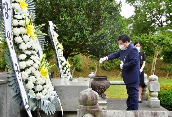 장성군, 제67회 현충일 추념식 가져 이미지 3