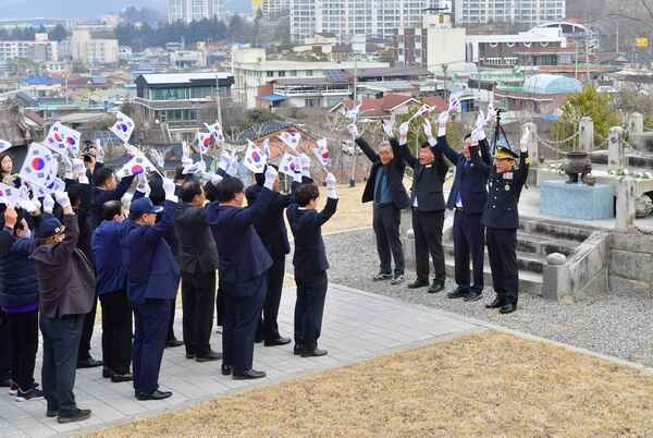 [포토] 장성군 산하에 울려 퍼진 ‘대한민국 만세’ 이미지 1