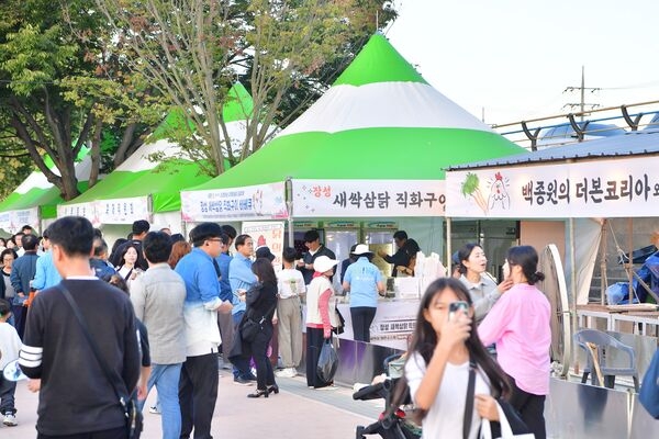 장성군 ‘새싹삼 치킨 바비큐’ 히트다 히트! 이미지 3