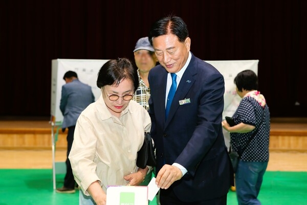 장성군 제21대 대통령선거 사전투표율 ‘64.55%’ 기록 이미지 1