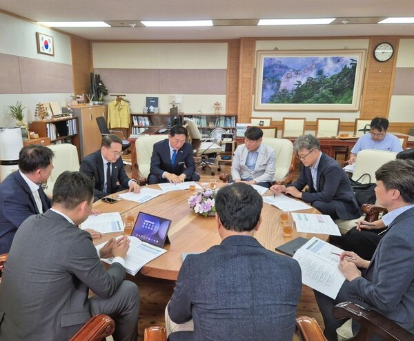 장성군, 22일 산림청 방문… 국고사업 건의 이미지 1