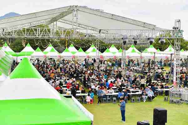좀비, 저승사자, 오케스트라 공연… 장성군 황룡강 가을꽃축제, 대중문화 중심에 서다 이미지 5