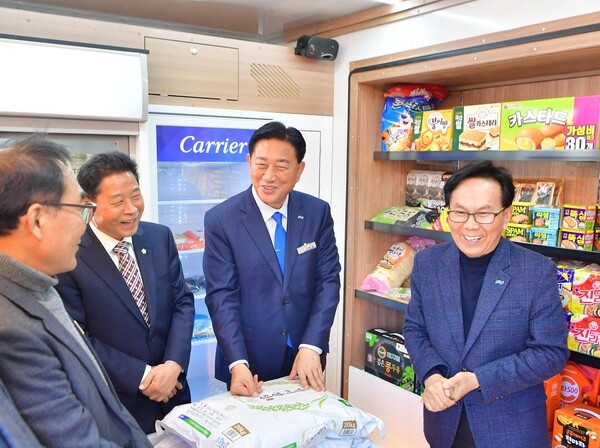 장성군, ‘찾아가는 도란도란 장터’ 발대식… ‘식품사막’ 해소 이미지 1