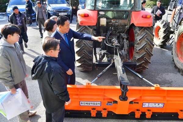 장성군 “동화면 제설작업은 저희가 책임지겠습니다” 이미지 3