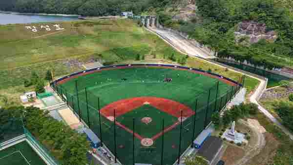 장성군 장성호 체육공원에서 원주고 야구팀 ‘동계훈련’ 이미지 1