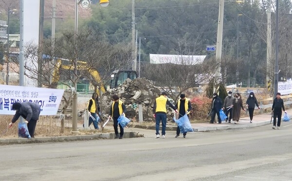 장성군 삼서면 “깨끗한 삼서면 함께 만들어요” 이미지 2