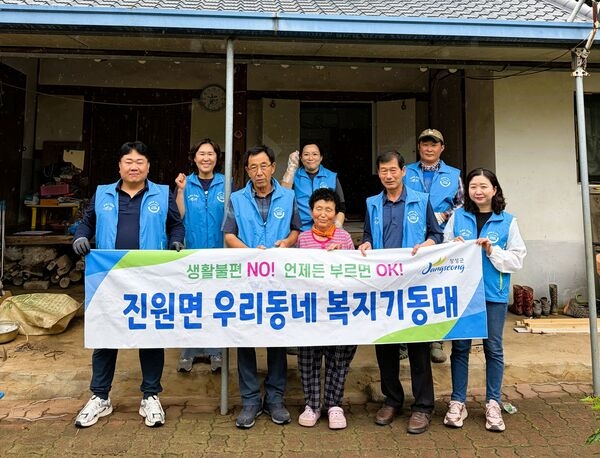 장성군 진원면 우리동네, 복지기동대 주거환경 개선 앞장 이미지 1