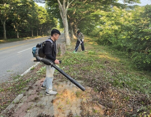 장성군 삼계면 청년회, 장마철 앞두고 솔선수범 ‘봉사’ 이미지 1