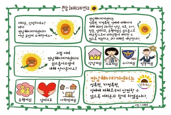 전남해바라기센터입니다. 이미지 1