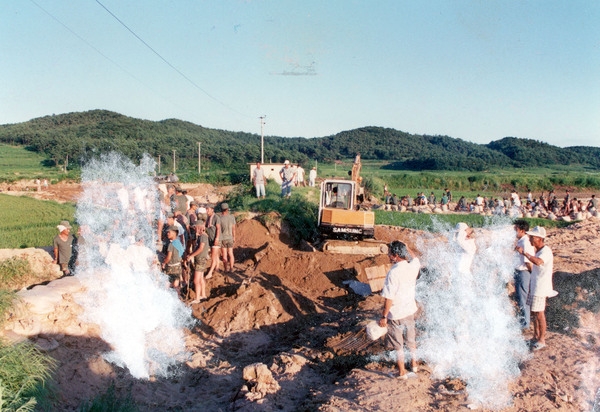 1989수해현장복구(삼서면홍정리)