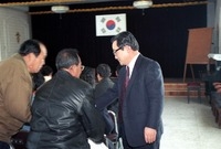 박래관 군수 북하면 방문