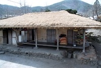 금곡마을 전경 (초가)