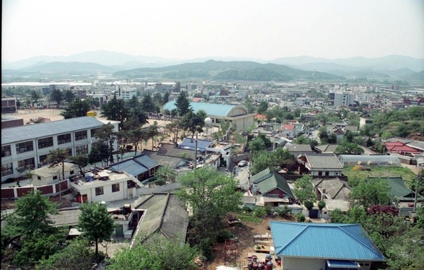 97년장성읍 시가지 전경