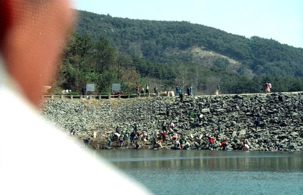 자연보호활동 장성댐