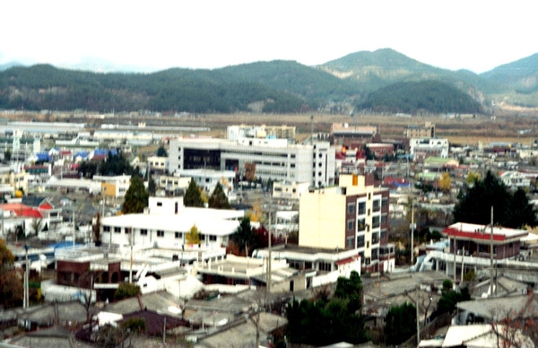 장성시가지전경