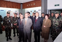 상무대 포병학교 방문