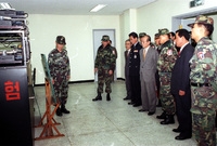 상무대 포병학교 방문