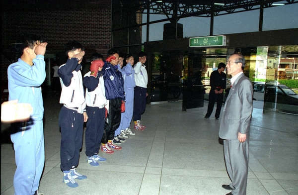 제36회도민체전 선수단 격려