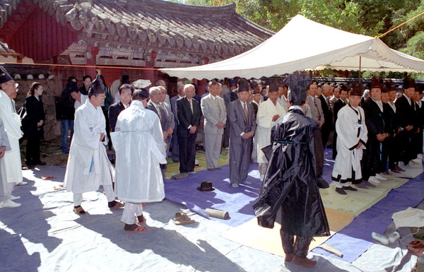 97고산서원 추향제