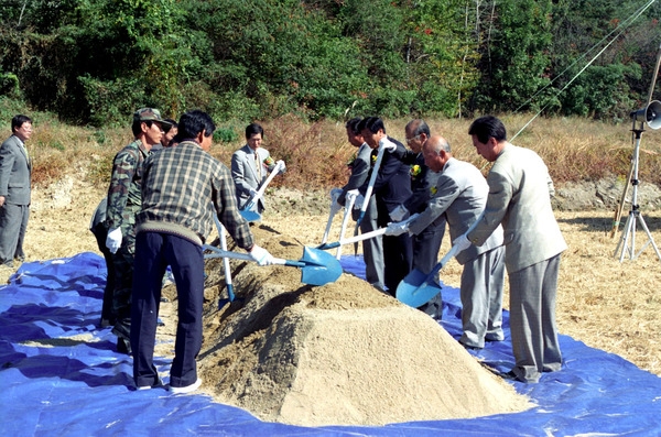 성산교 가설공사 기공식