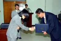 제2회전국동시지방선거당선증...