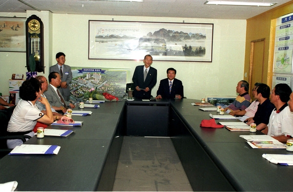 서울중구청 체육회이사 방문