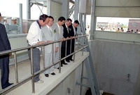 하수종말 처리장 통수식