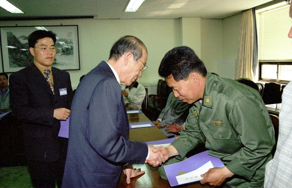 의용소방대원 자녀 장학증수여