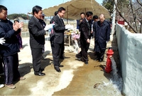 생활용수 통수식(황룡면)