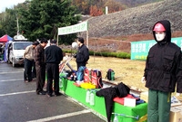 산불진화 훈련(장비전시)