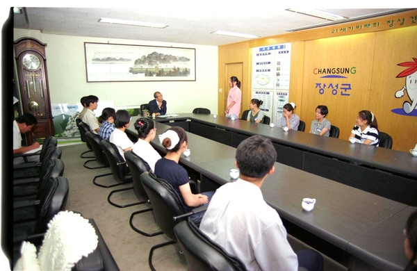 99년아르바이트 대학생 간담회