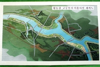 황룡강 둔치 조감도