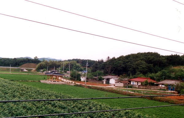 동화면 마을전경 - 남평리 화곡마을