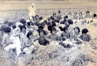 즐거운 휴식 시간의 명랑한...