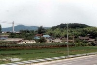 황룡면신호마을전경
