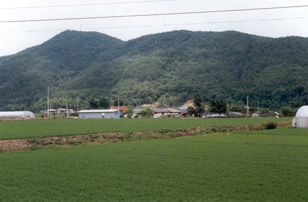 황룡면아곡리마을전경