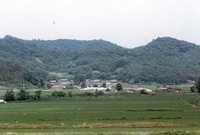 황룡면아곡리마을전경