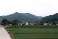 황룡면 필암 마을전경