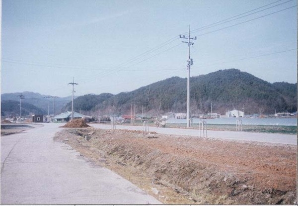 황룡면 필암 마을전경