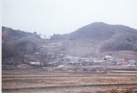 북이면 조양리 마을전경
